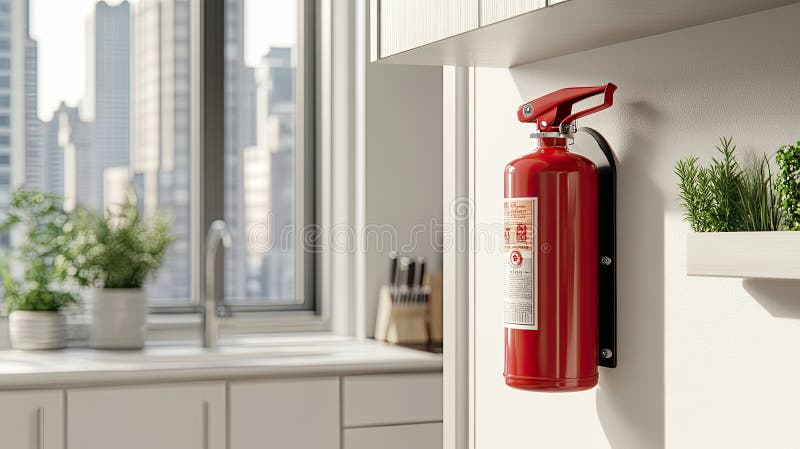 Home fire safety equipment service